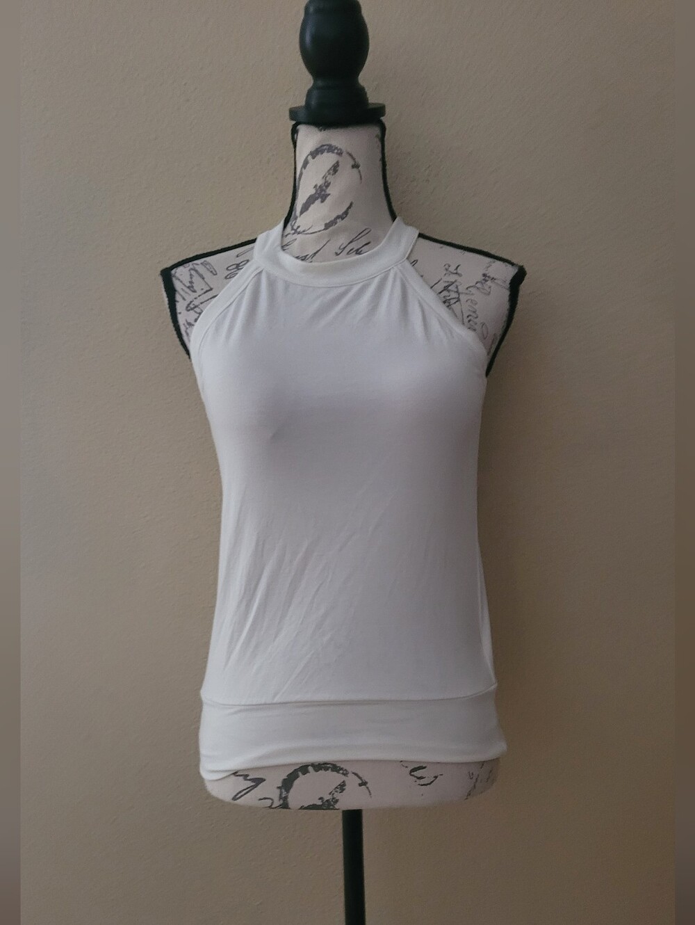 OGL Halter Neck Banded Hem Bra Tank